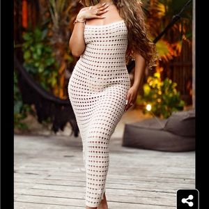 PRETTY LITTLE THING knit cover up dress